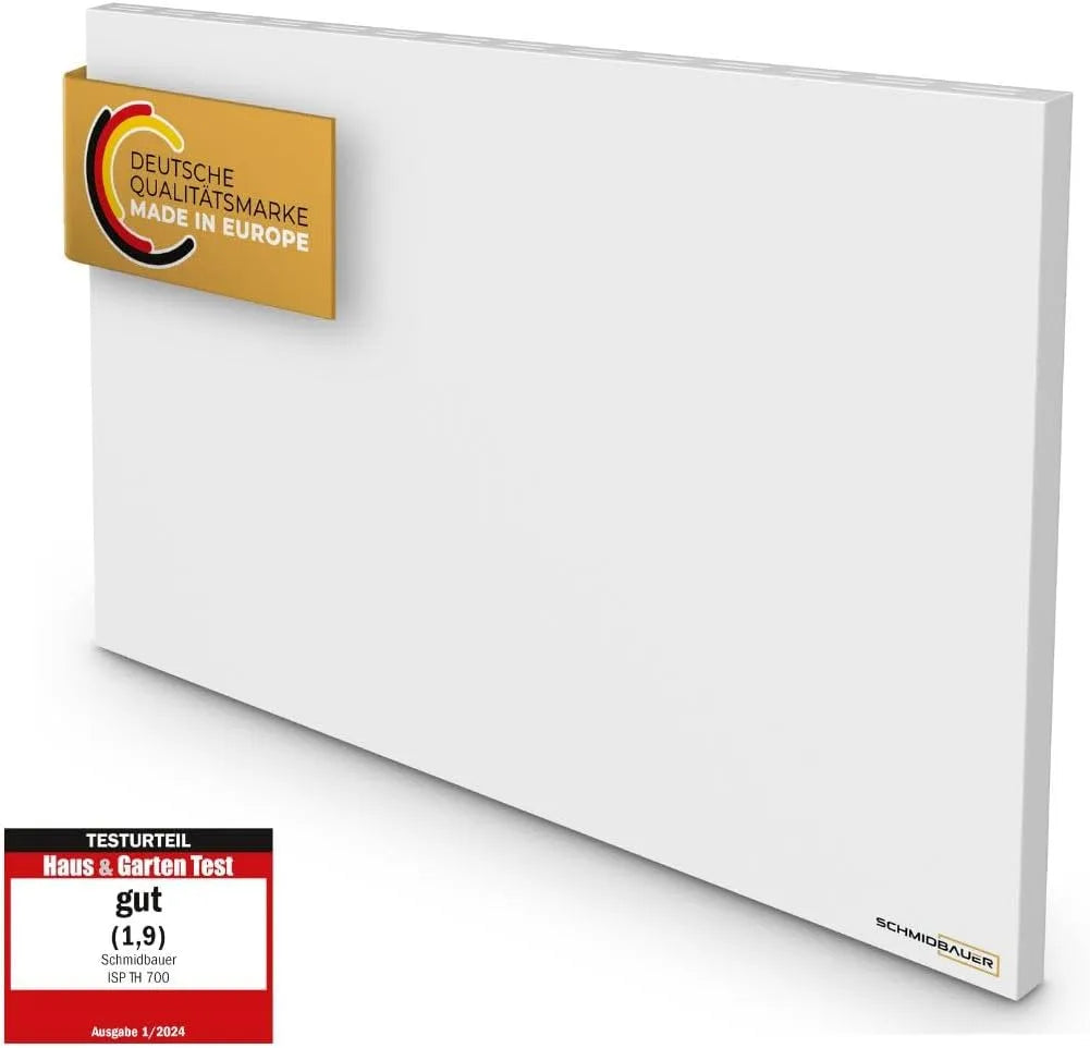 Infraroodverwarming met 25 m2, Wandmontage en geluidsarme werking