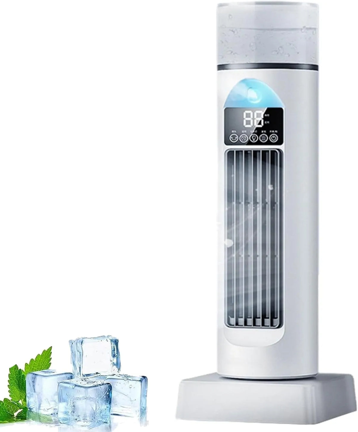 Mobiele airconditioner, timer, koelventilatoren die koude lucht blazen, ruimtekoeler Coole gadgets Bladloze