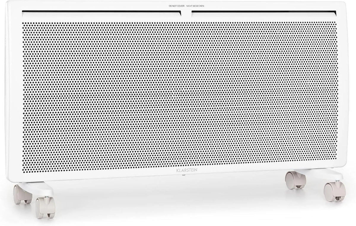 Convector, 2000 W, Elektrische verwarming energiebesparend, Openraamdetectie, Radiator elektrisch met thermostaat