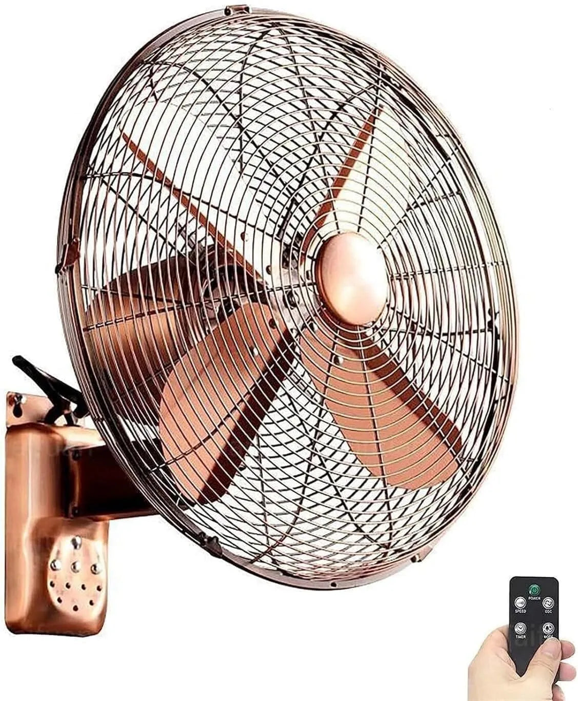 Ventilator, IP54, geluidsarm 3-Snelhede Oscillerende Luchtcirculatie voor Garage, Industriële Koeloplossing