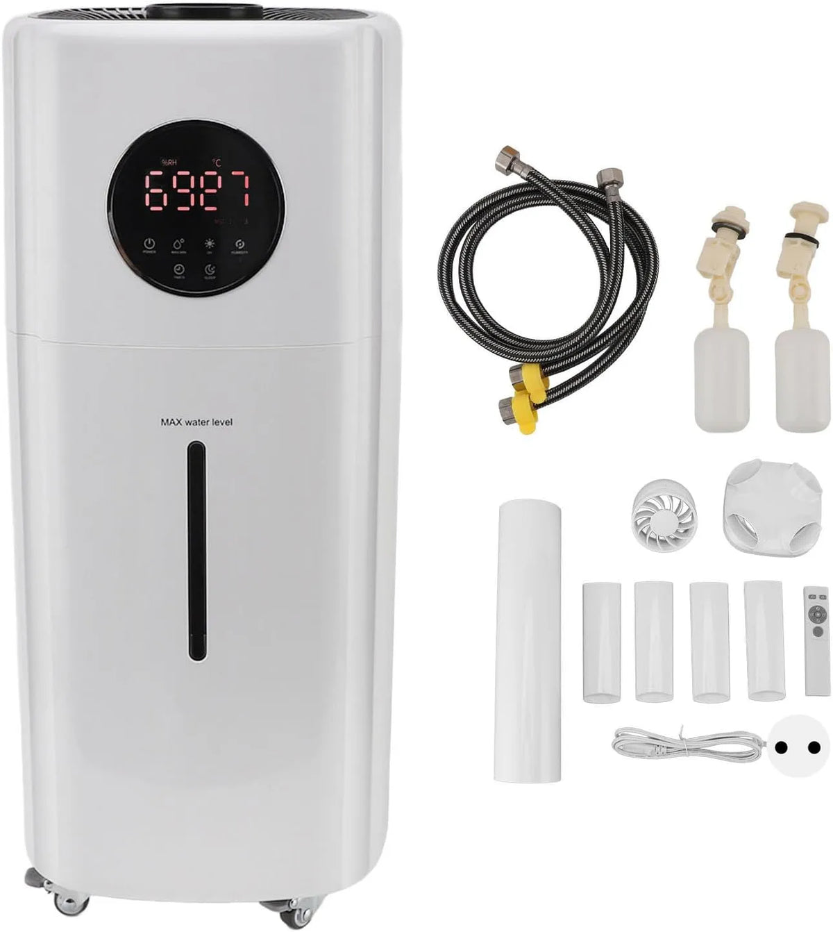 Luchtbevochtiger, 21L, 110 W, 12 Uur, Generic 2000ml/u Luchtbevochtigers voor Grote Kamers