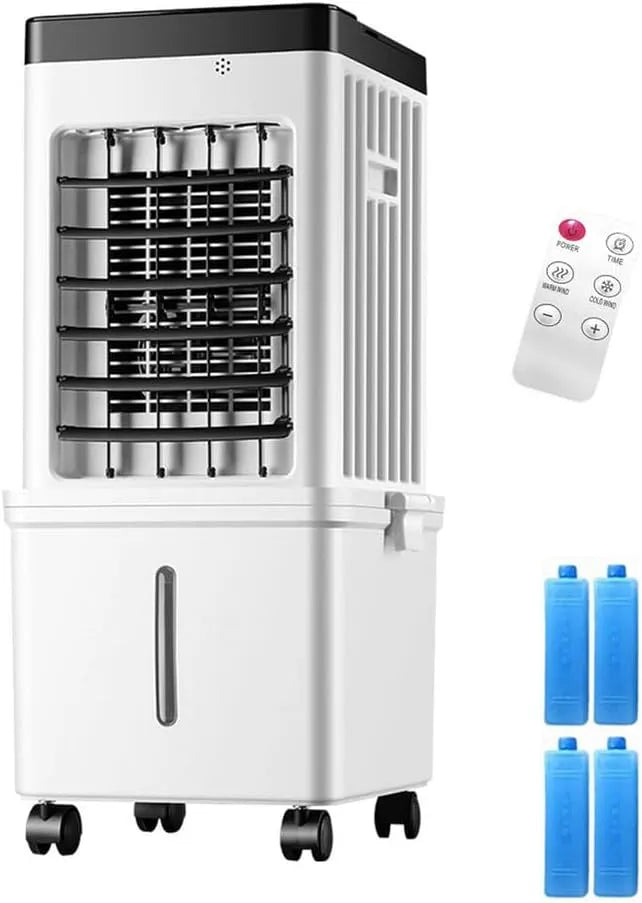 Mobiele airconditioner en Luchtkoeler, 3 Snelheden, Moeraskoeler, Verbeterde Luchtkoeler, Koelventilator, Upgraded, Draagbare Airconditioners