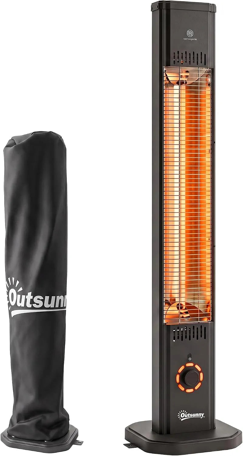 Terrasverwarmer, Outsunny 2000 W infrarood IP65