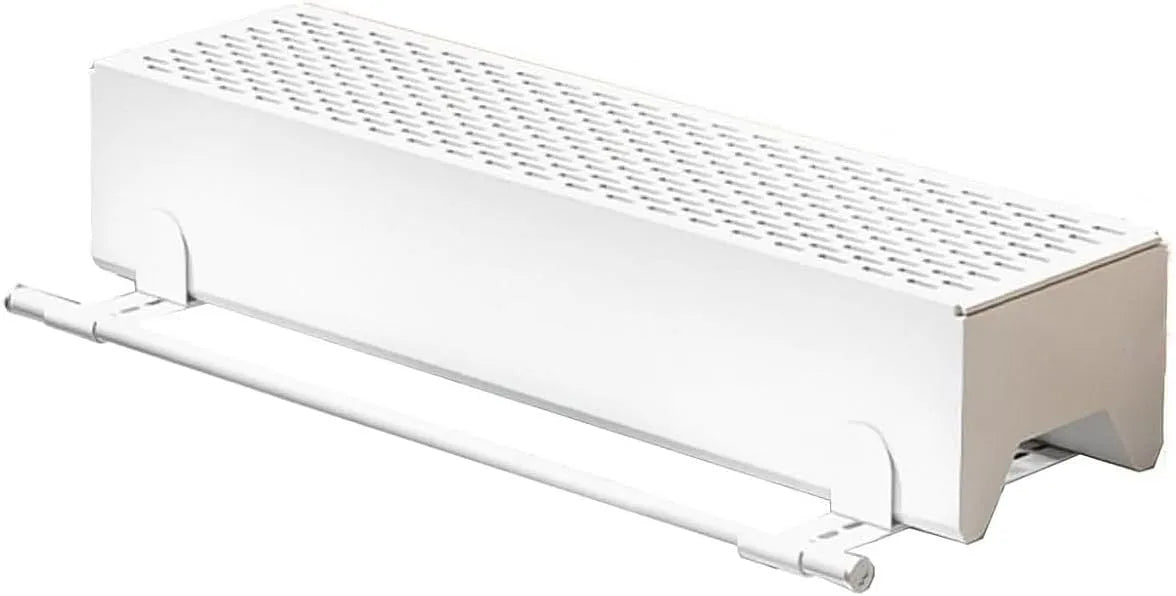 Luchtbevochtiger met 60cm, dubbel tanksysteem, aluminium en zonder netstroom