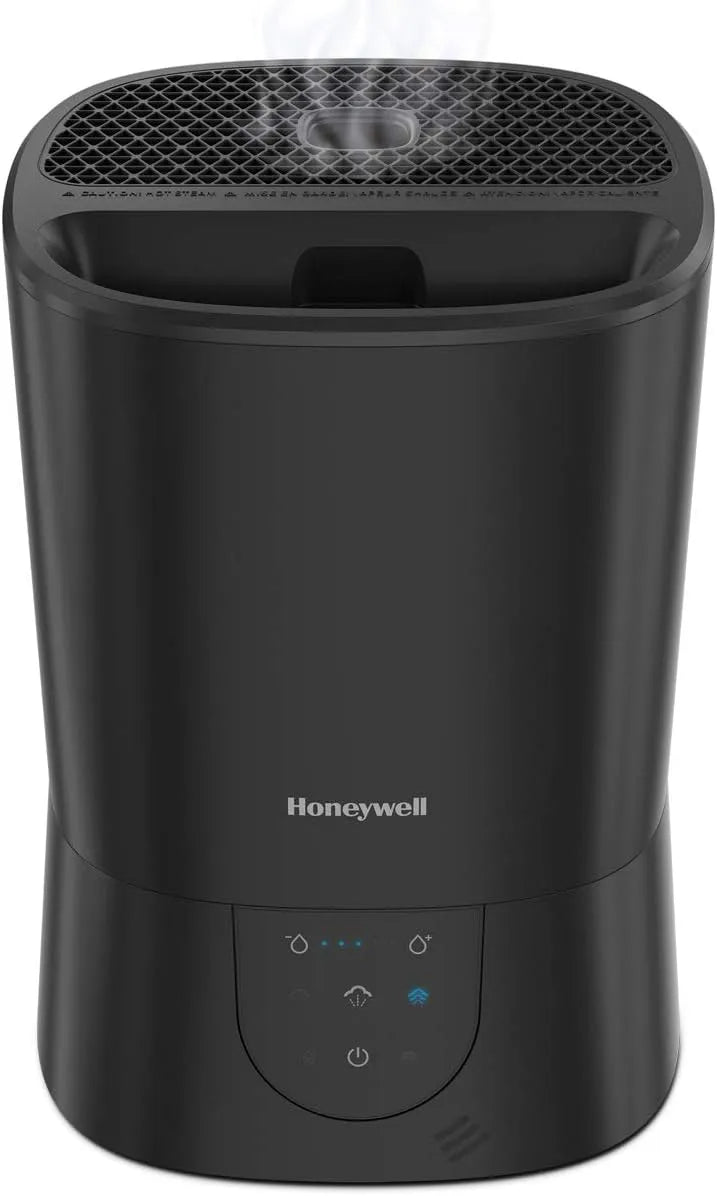 Luchtbevochtiger met Zwart, Honeywell Top Fill Warm Mist Luchtbevochtiger