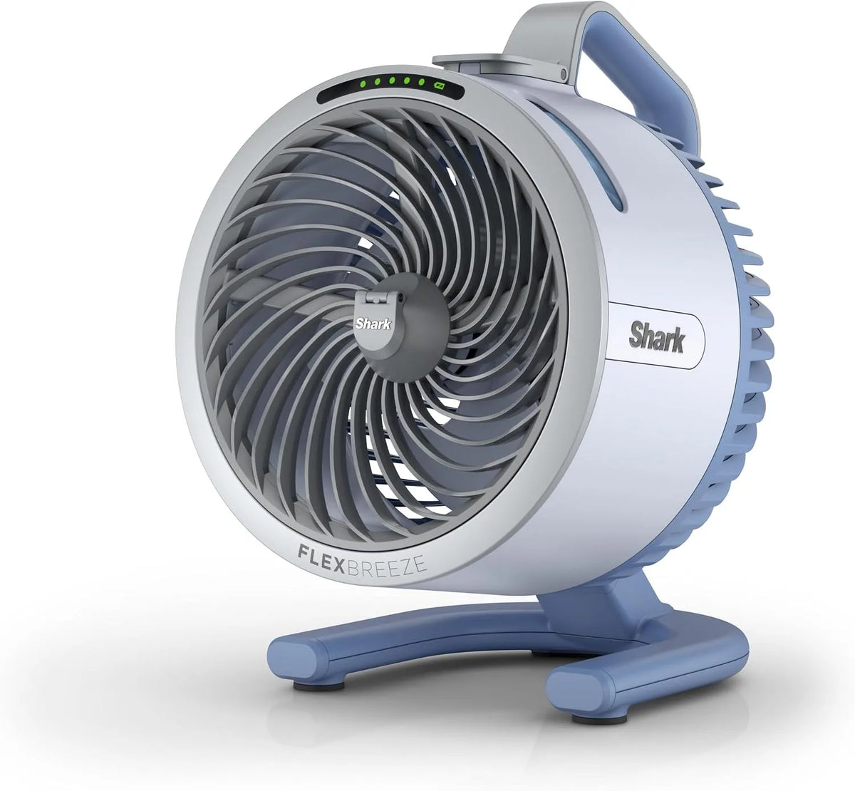 Shark Ventilator met 29 cm, 21 cm, 22 cm, draadloze werking en geluidsarme werking