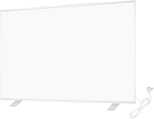 WarmlyYours Elektrisch Stralingspaneel, WarmlyYours Elektrisch x120, 800 W, wit, vrijstaand, 60 x 120 cm