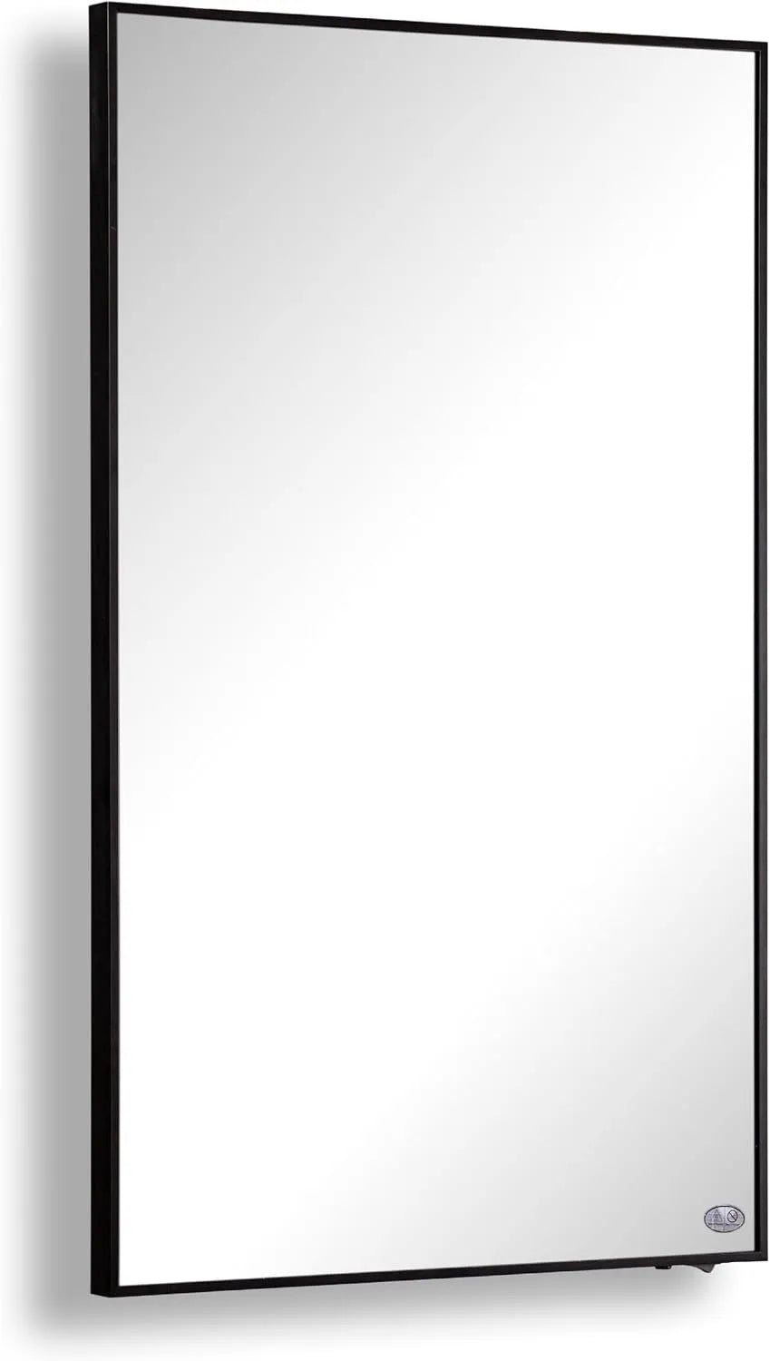 Infraroodverwarming met 600 W, 8-10 m2, 800 W, 11-21 m2, 1000 W, 14-26 m2, gerichte luchtcirculatie en groen