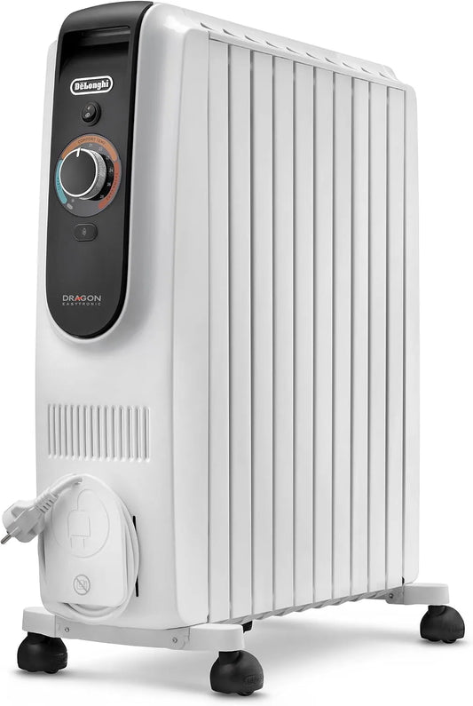 De'Longhi, individuele verwarming, TRD51025, 10 ribben, 12 temperatuurniveaus, 2500, individuele verwarming, draagbaar