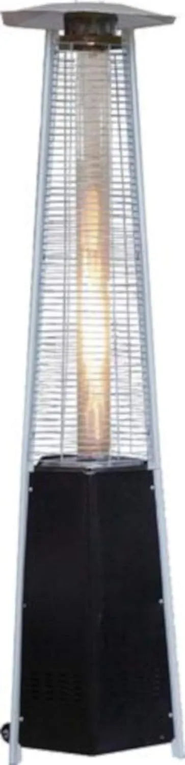Gaskachel met totem-paddenstoel voor buiten, 12 kW, Gaskachel Piramide paddenstoel voor buiten