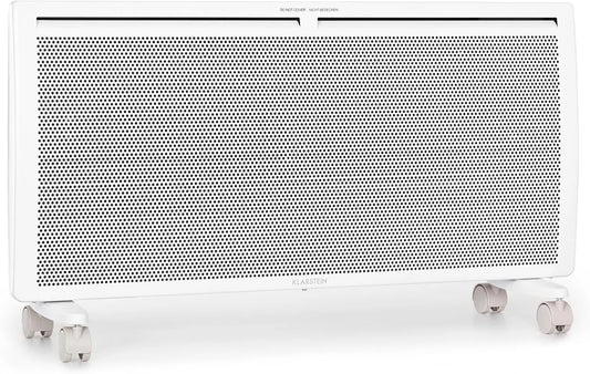 Convector, 2000 W, Elektrische verwarming energiebesparend, Openraamdetectie, Radiator elektrisch met thermostaat