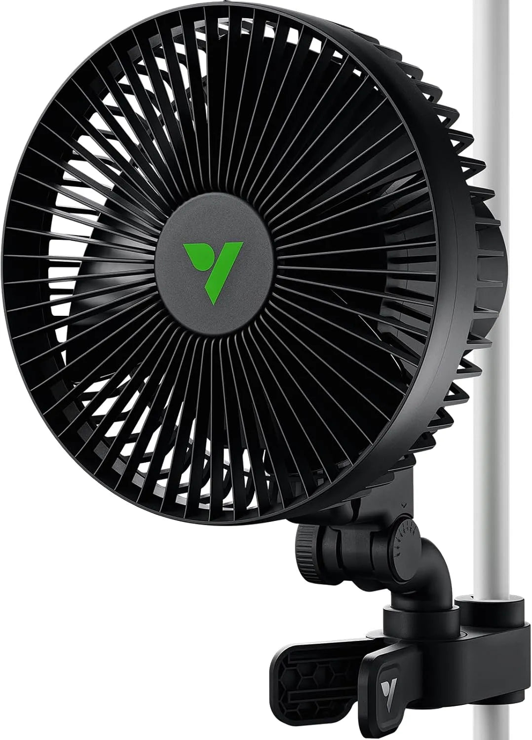 Ventilator, A6, VIVOSUN AeroWave A6 Grow Tent Clip Ventilator, 15 cm Auto Oscillerende Ventilator, 1 Pack, Veilige Antislipklem, Sterke