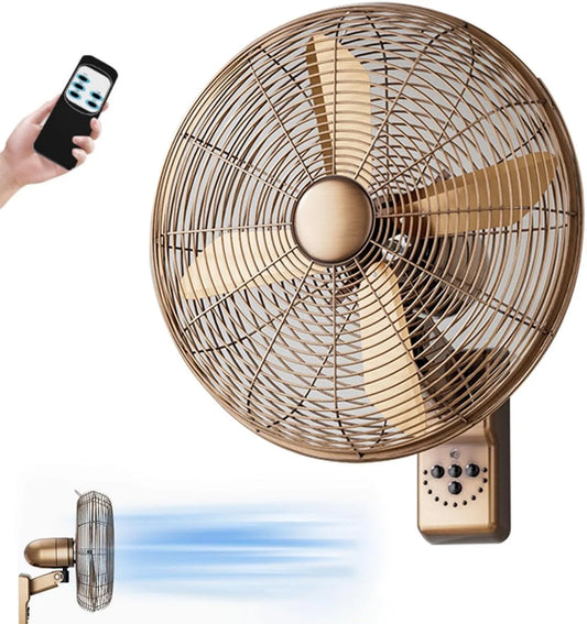 Ventilator met 50 W, 7,5 uur, afstandsbediening, oscillatiefunctie en voor bouwplaats en werkplaats