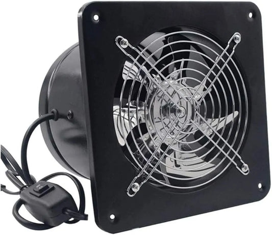 Ventilator met 40 W, 190 x 135 x 150mm, 110-240V, 50Hz, geluidsarme werking en ontvochtigingsfunctie