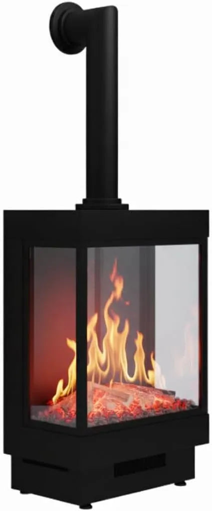 Elektrische haard met 2000 W, 1000 W, 10 W, 46 cm, 30 cm, 78 cm, 135 cm en 20 m2