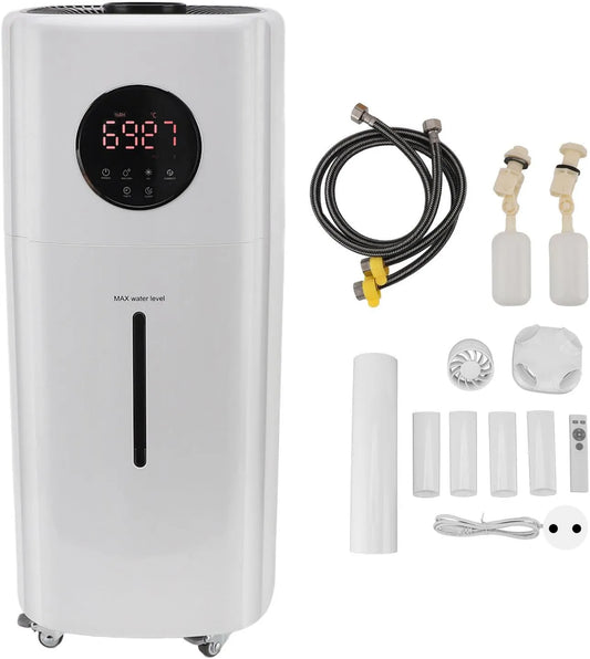 Luchtbevochtiger, 21L, 110 W, 12 Uur, Generic 2000ml/u Luchtbevochtigers voor Grote Kamers