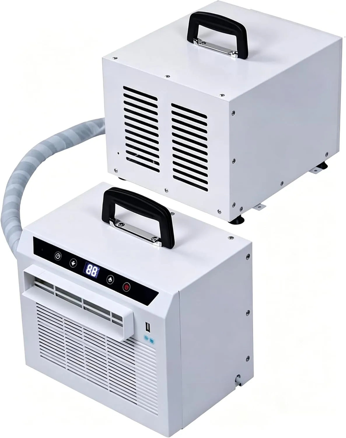 Mobiele airconditioner met 13000 BTU, wifi, timer, 12 uur, 5 minuten, aanraakbediening en afstandsbediening