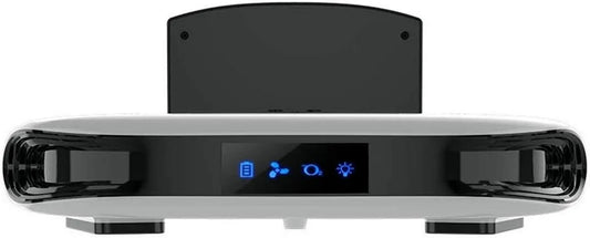 Luchtreiniger met 12V, USB, zonne-energie en HEPA-filter, YONGYAO 12V zonne-energie auto luchtreiniger negatieve