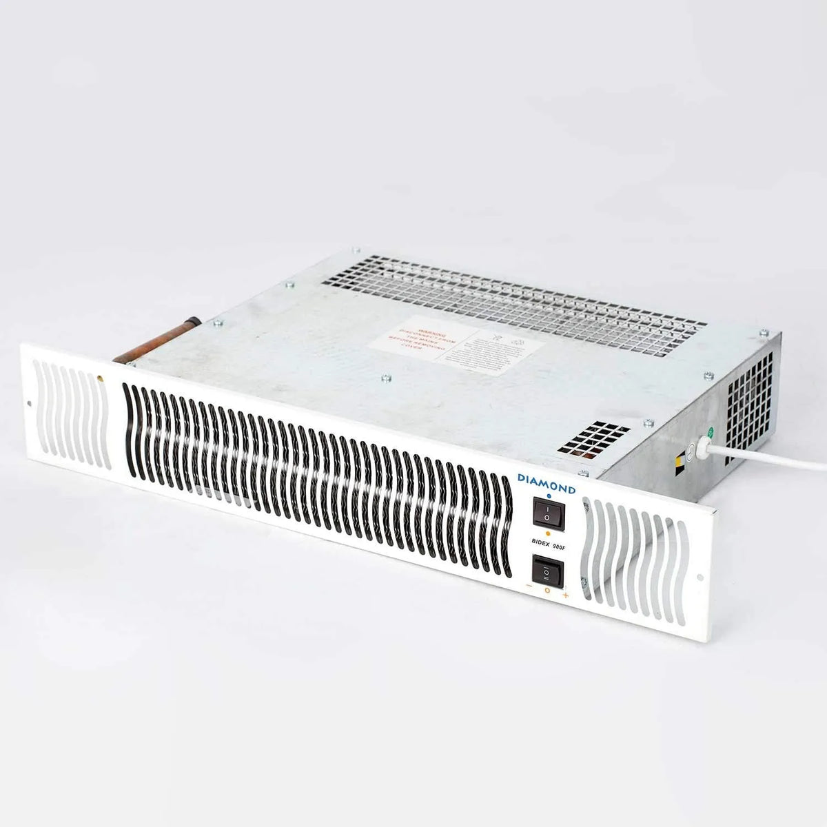 Centrale verwarming, wit Grill by Bidex, 900 centrale verwarming Kickspace keuken plint heater