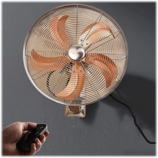 Ventilator, 45cm, 17,7 inch, aluminium bladen geluidsarm muur mount ventilator, werkplaats garage patio's commercieel gebruik 3 koelsnelheden