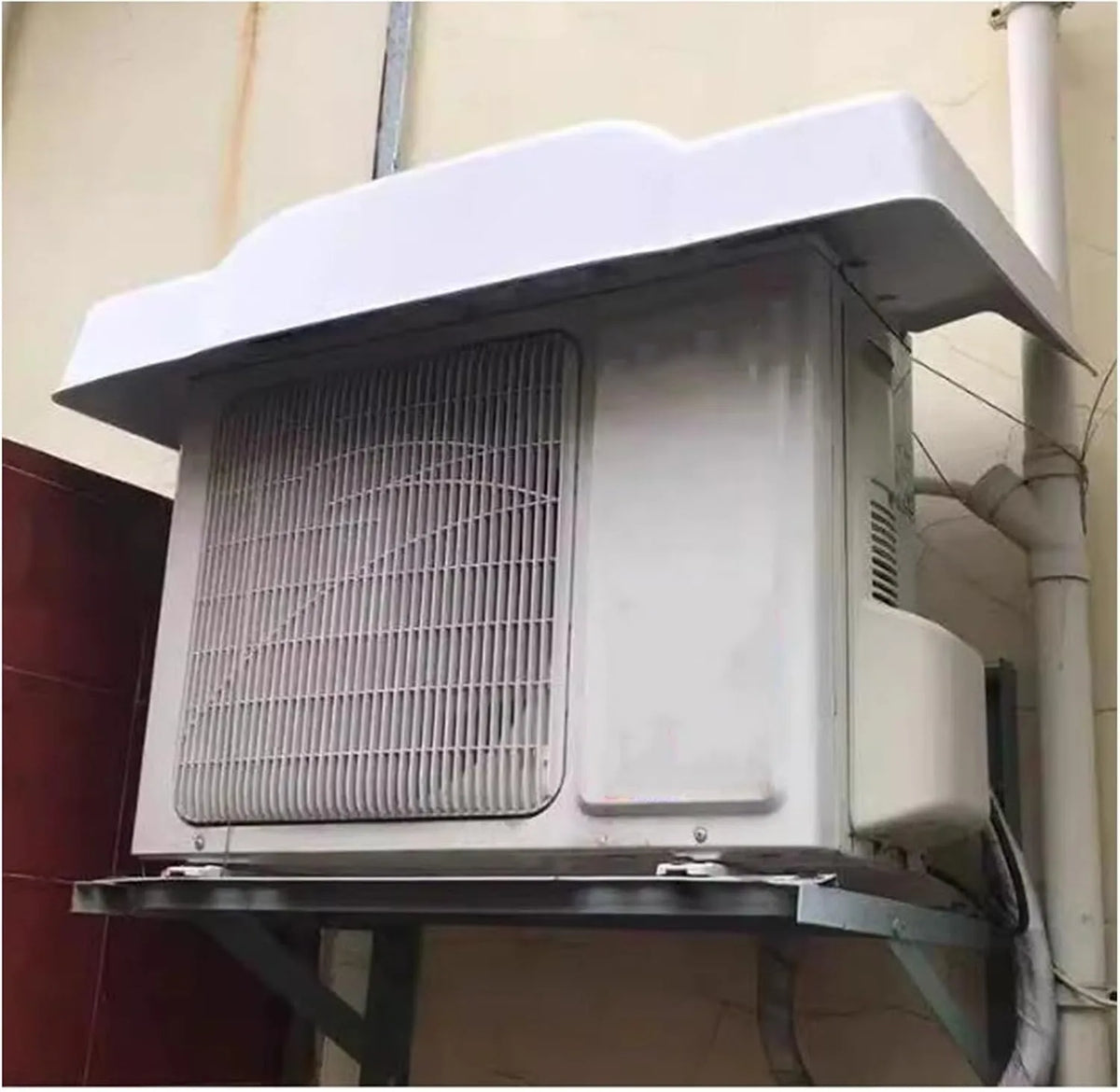 Aircohoes met raam airconditioner hoezen, voor buiten, airconditioner unit en warmtepomp hoes, waterdicht en winddicht