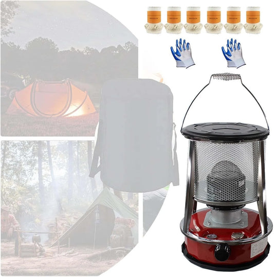 Petroleumkachel, Thuis Wit/6L Rood/4.6L/4.6L/Rood, Terras, Efficiënte Verwarming Kerosinekachel Voor Binnen Buiten, Terras