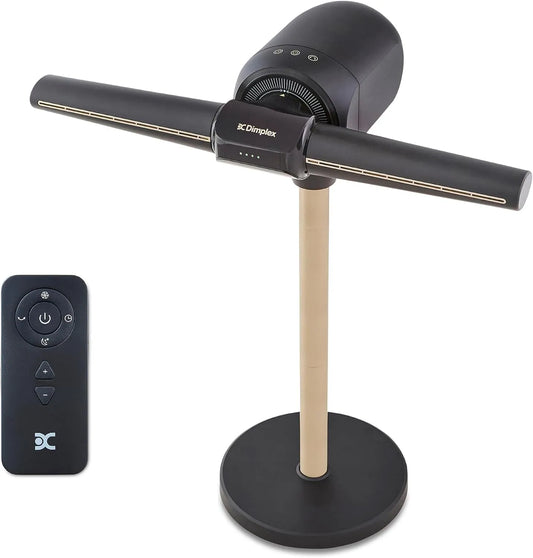Ventilator, 36dB, 90° Kantelbaar, 20m Bereik, 5 Snelheden en Timer, Oscillerende Tafelventilator