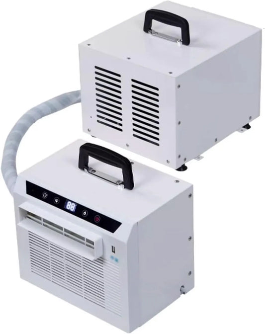 Mobiele airconditioner met 13000 BTU, timer, 12 uur, 5 minuten, aanraakbediening en afstandsbediening