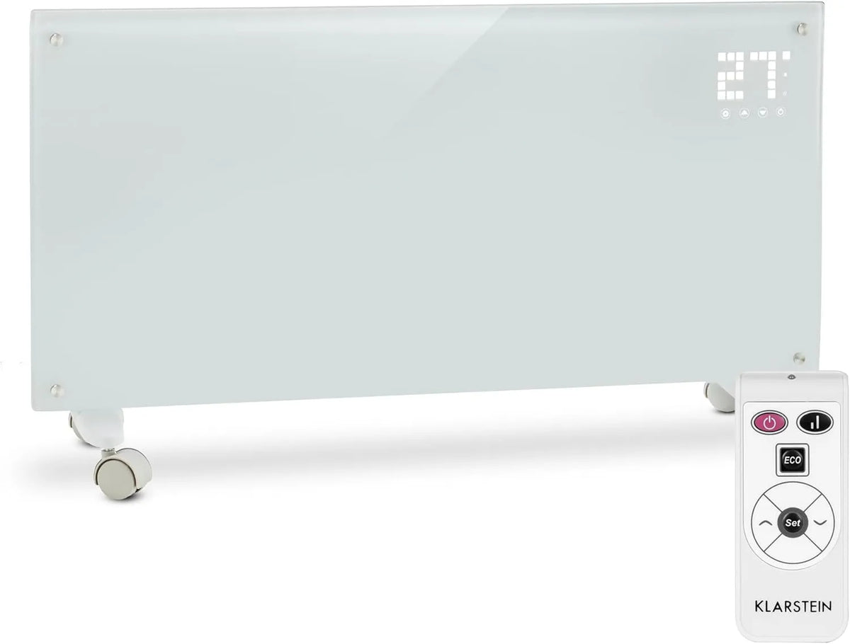 Energiezuinige elektrische Verwarming, Klarstein elektrische, Mobiele Energiezuinige elektrische Verwarming, Slanke en geluidsarm vrijstaand Radiator