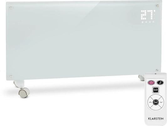 Energiezuinige elektrische Verwarming, Klarstein elektrische, Mobiele Energiezuinige elektrische Verwarming, Slanke en geluidsarm vrijstaand Radiator