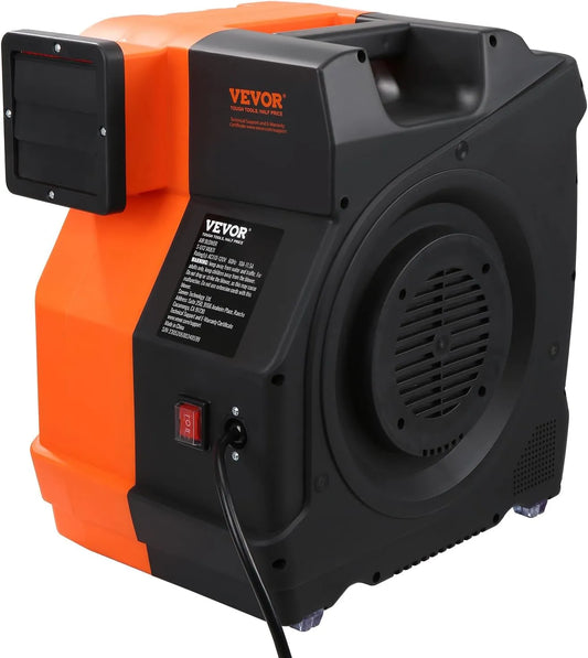 1100 W, Luchtblazer, 1,5 en 1,7 pk, 3100 tpm, commerciële blazer voor opblaasbaar kasteel, VEVOR