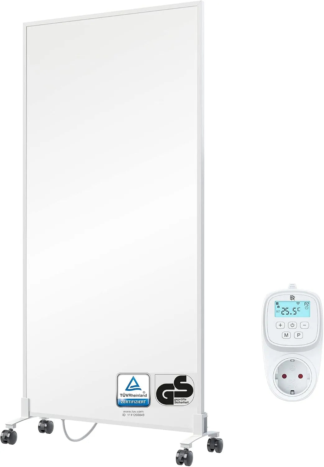 Infraroodverwarming, 1000 watt, staande apparaat
