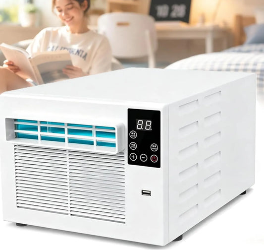 Mobiele airconditioner en Luchtontvochtiger, Draagbare Airconditioner, Snelle Koeling En Luchtontvochtiger, Afstandsbediening, Compact Formaat