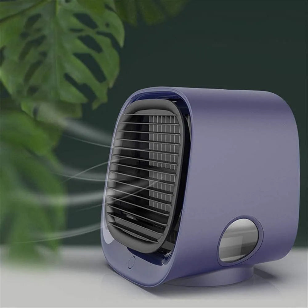 Luchtkoeler, draagbare airconditioner 3 in 1 persoonlijke ruimte-koelventilatoren, Air Cooler Verdampingsmini-luchtkoeler