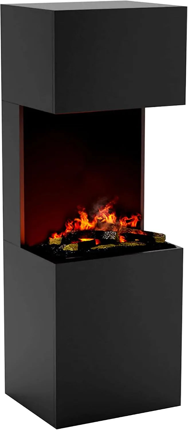 Elektrische haard x170x50 met 60 x 170 x 50 cm, afstandsbediening en zwart