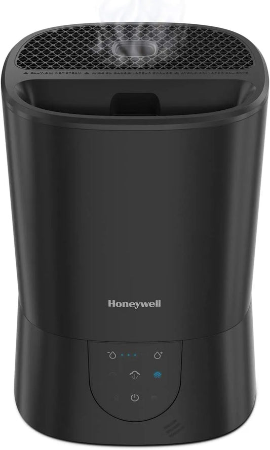 Luchtbevochtiger met Zwart, Honeywell Top Fill Warm Mist Luchtbevochtiger