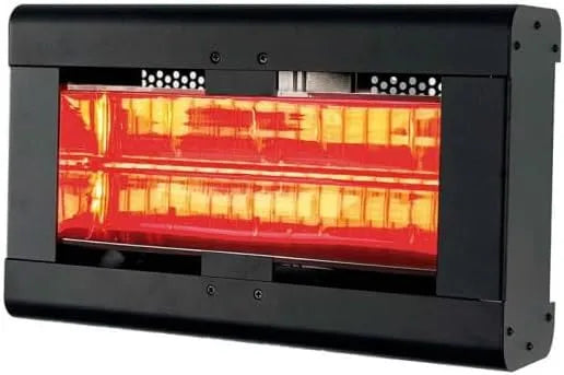 Infraroodverwarming CR17-2000 W met 2000 W, 422 x 255 x 153 mm en 20 m2