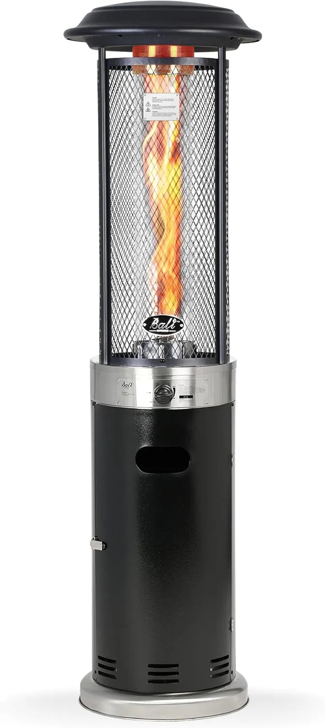 Terrasverwarmer met Staande Heater, Flameheater, Bali OUTDOORS Lounge Terrasverwarmer 11kW