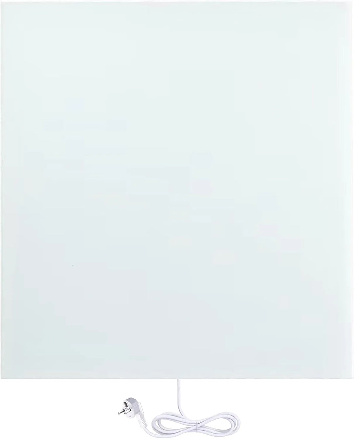 WarmlyYours stralingspaneel, 60 x 60 cm, keramisch glas, 400 W, wit, WarmlyYours stralingspaneel x60