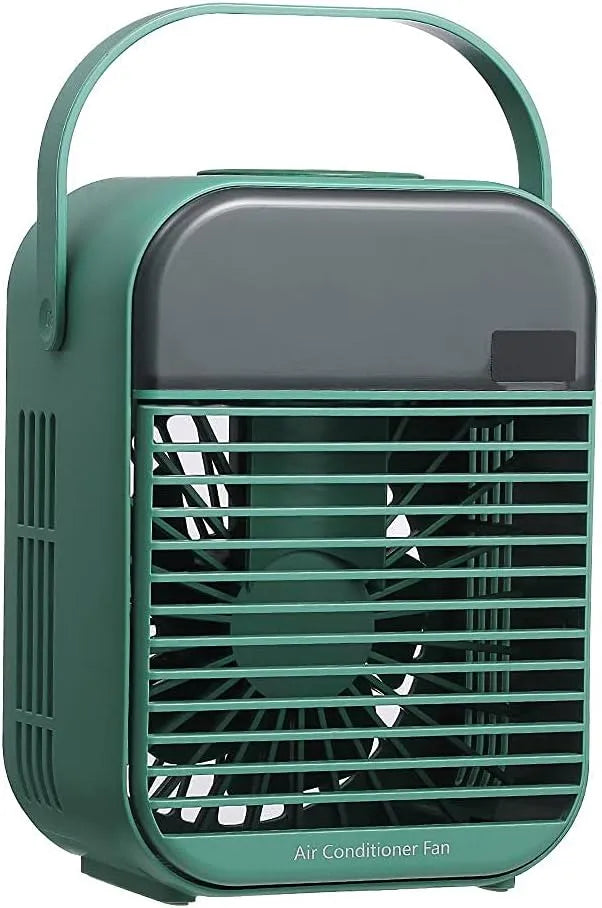 Luchtkoeler, USB, 2000MAh bevochtigende koelventilator Desktop- en tafelventilator