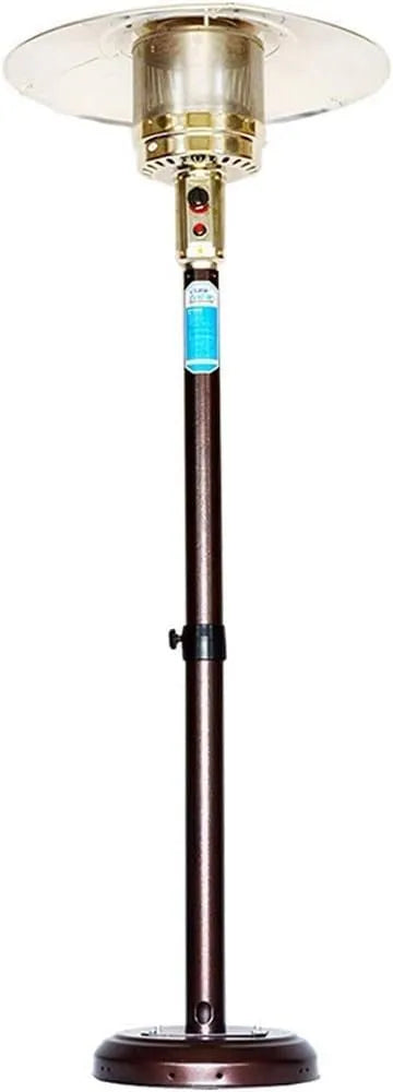 Gaskachel met 50-120m2, geluidsarme werking, RVS en aluminium